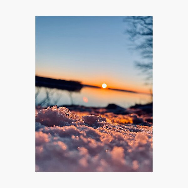 Item preview, Winter sundown  designed and sold by ByLottz.