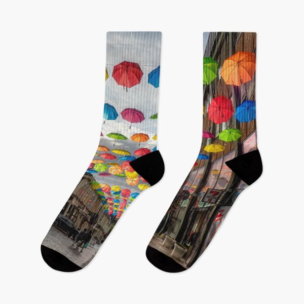 Item preview, Calle de los paraguas - Trondheim, Noruega designed and sold by Kathy Weaver.