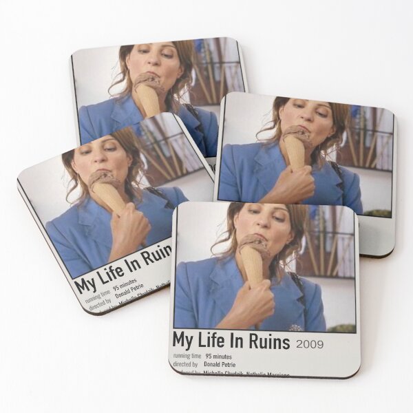 Item preview, My Life In Ruins Vintage Movie Poster designed and sold by Anotherfilmfan.