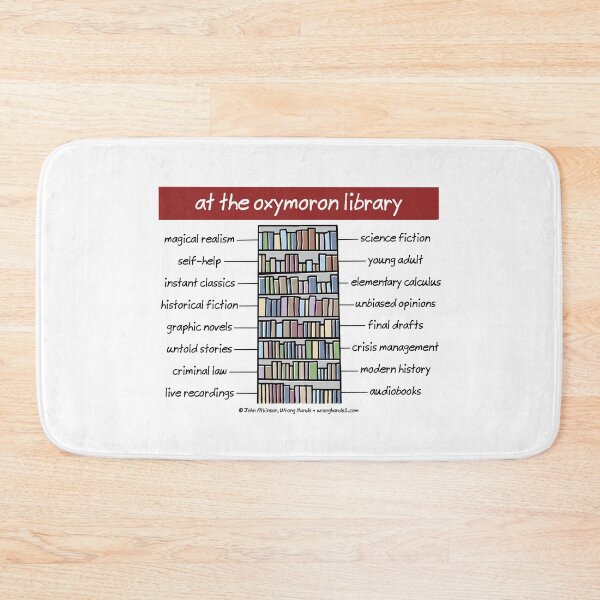 Item preview, at the oxymoron libray designed and sold by WrongHands.