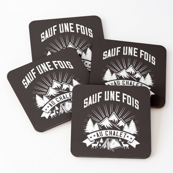 Item preview, Except once at the cottage - Meme Québécois designed and sold by Sampik.