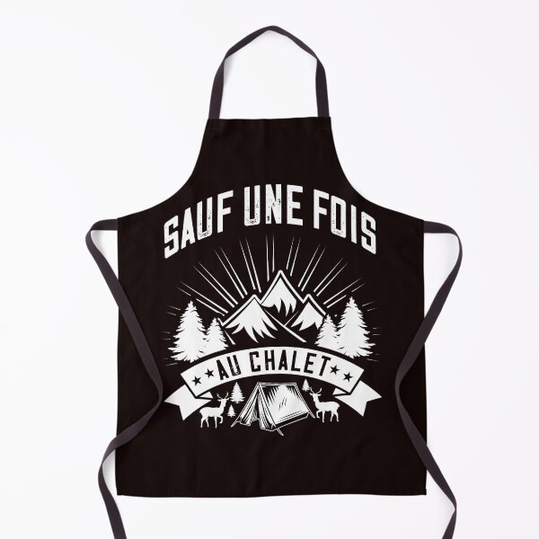 Aperçu de l'œuvre Sauf une fois au chalet - Meme Québécois créée et vendue par Sampik.