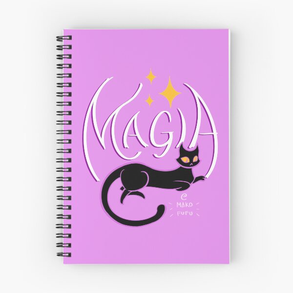 Item preview, Magia ✦ Witchy Black Cat Lettering design designed and sold by MakoFufu.