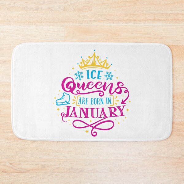 Item preview, Ice Queens Are Born In January (color version) designed and sold by TripleTriple.