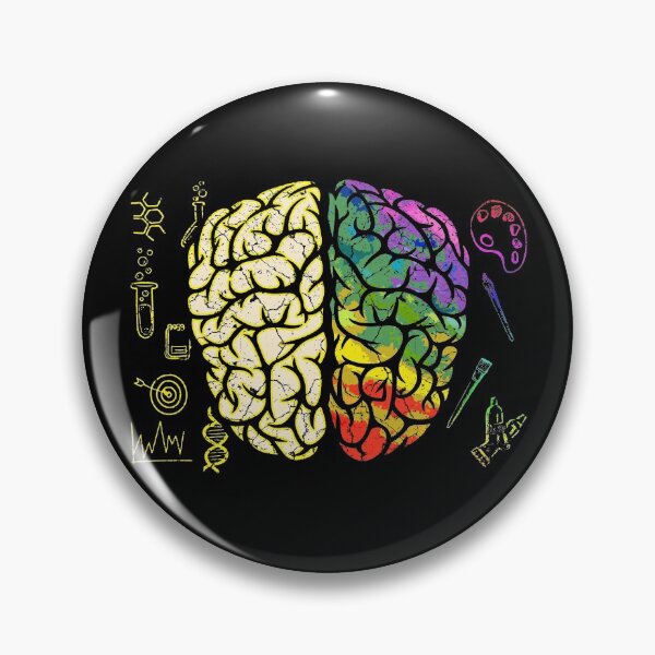 Item preview, Brain Neurology Hemispheres Analytical Creative designed and sold by Mila1946.