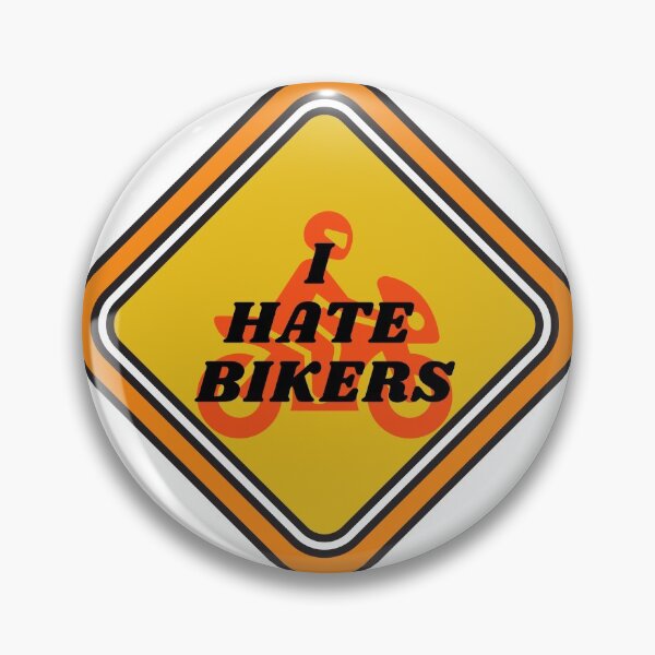 Item preview, I Hate Bikers, at City designed and sold by JessFranco.