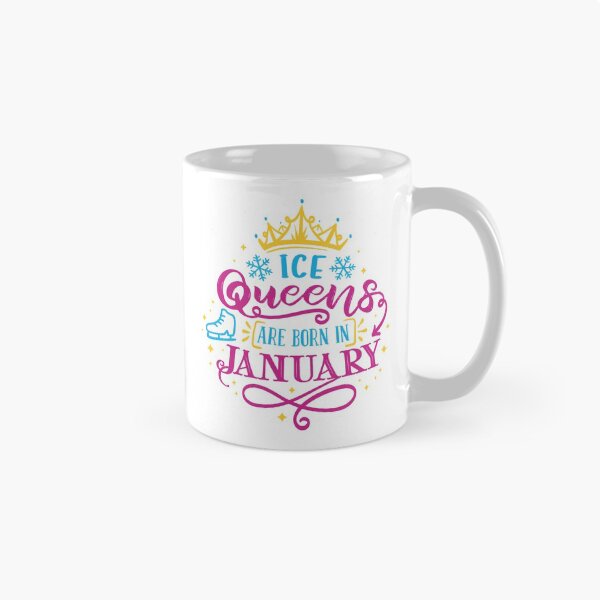 Item preview, Ice Queens Are Born In January (color version) designed and sold by TripleTriple.