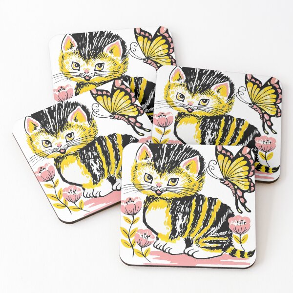 Item preview, Cat with butterly  designed and sold by TheDillen.