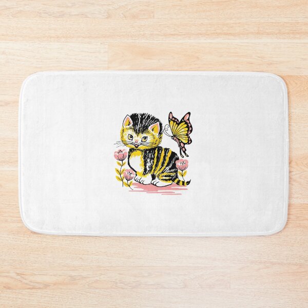 Item preview, Cat with butterly  designed and sold by TheDillen.