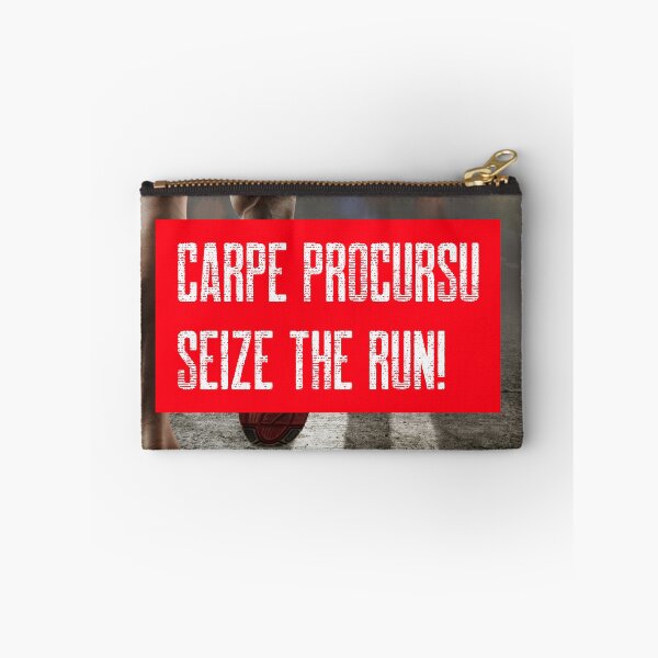 Item preview, Carpe Procursu - Sieze the Run designed and sold by Marathon-Runner.