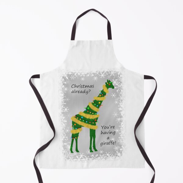 Item preview, Christmas giraffe designed and sold by GeoCreate.