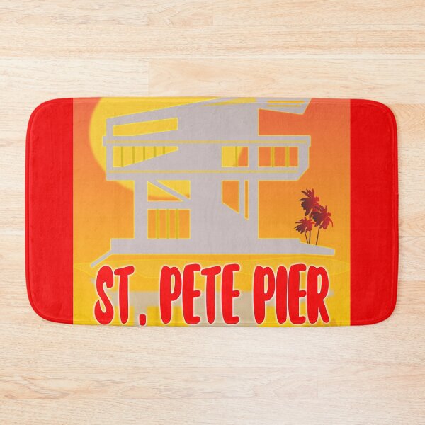 Item preview, The Famous Modern St. Pete Pier designed and sold by EdwardMonet.