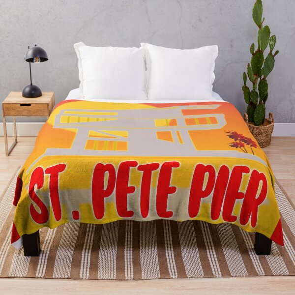 Item preview, The Famous Modern St. Pete Pier designed and sold by EdwardMonet.