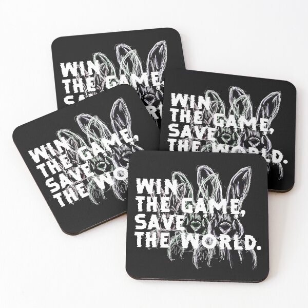 Item preview, Win the Game, Save the World designed and sold by Clothes Contact.