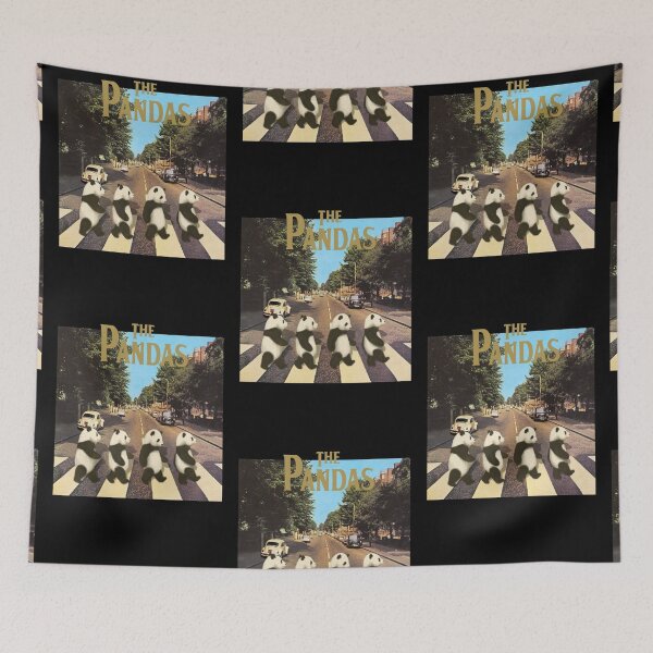 Item preview, The Pandas Abbey road designed and sold by Cameron Walter.