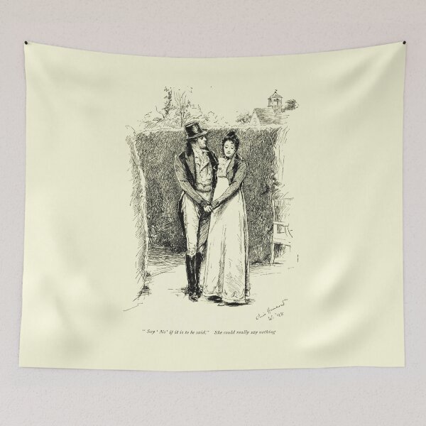 Item preview, ‘Say “No,” if it is to be said.’ She could really say nothing. designed and sold by ChiaraBlueberry.