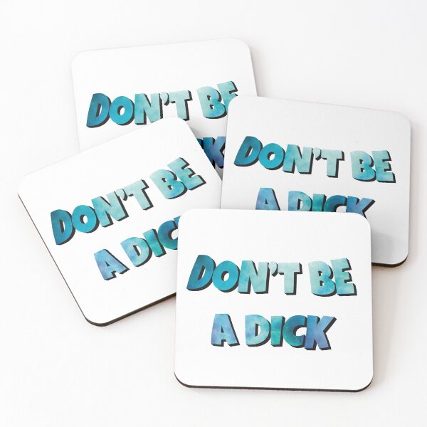 Item preview, Don’t be a dick designed and sold by Blackstar Design Studio.