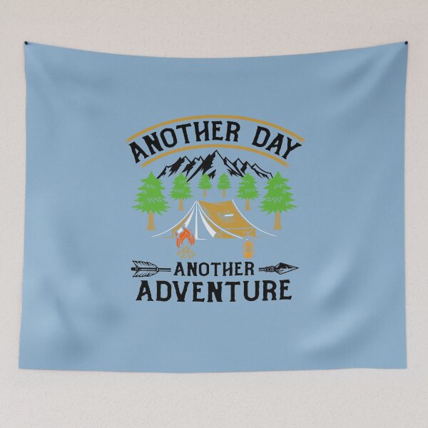 Item preview, Another Day Another Adventure Camping and Hiking designed and sold by Dexter Freeman.