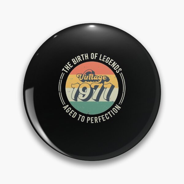 Item preview, Vintage 1971, 50th Birthday The Birth Of Legends designed and sold by Cameron Walter.