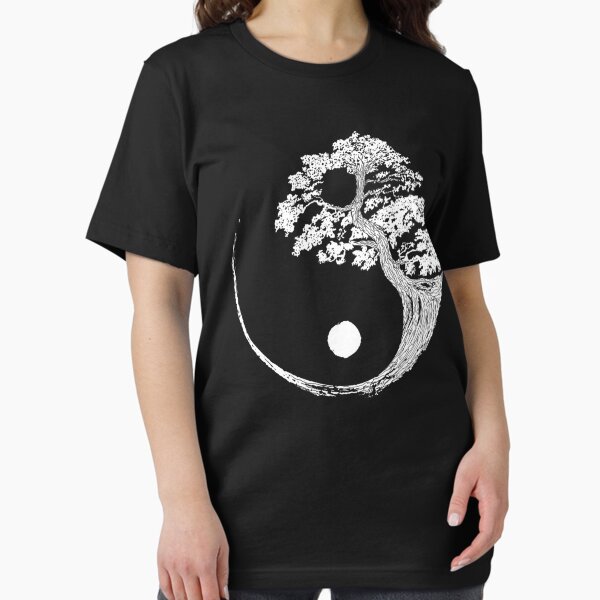 Item preview, Yin Yang Bonsai Tree Japanese Buddhist Zen designed and sold by Cameron Walter.