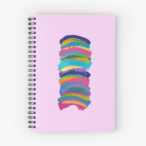 Item preview, Colorful Abstract Cairn, Stacked Paint Swipes designed and sold by Adelle Smith.