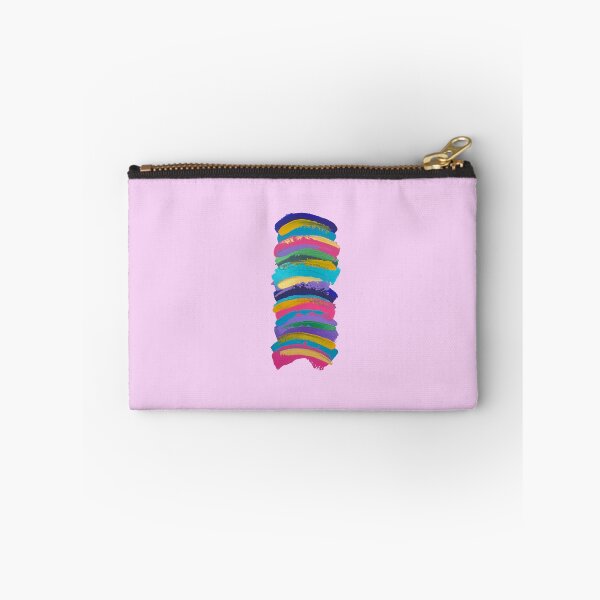 Item preview, Colorful Abstract Cairn, Stacked Paint Swipes designed and sold by Adelle Smith.