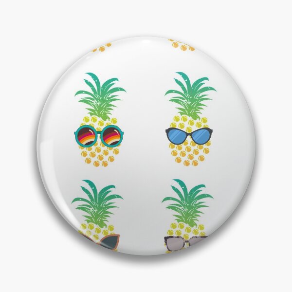 Item preview, Pineapple Fruit  Athlete Tennis Balls with Retro Shades Fruit Pineapples sticker pack designed and sold by Merchking1.