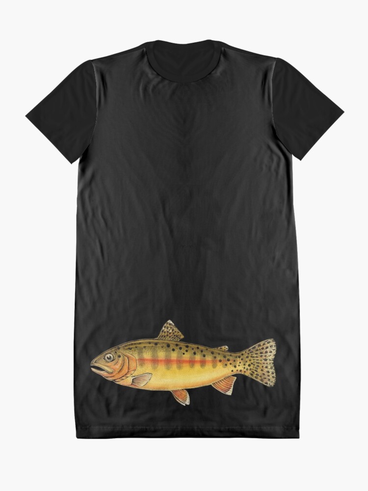 Alternate view of Golden Trout Graphic T-Shirt Dress