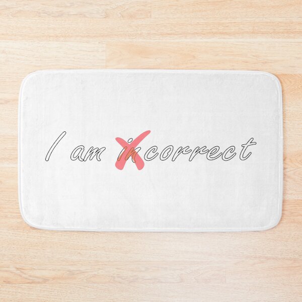 Item preview, I Am Correct Or Incorrect Sign, Funny Grammar designed and sold by levdone.