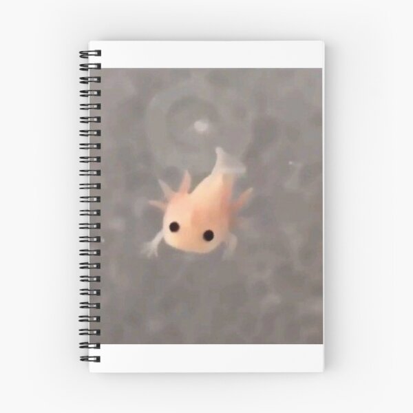Item preview, tiny little baby axolotl fish designed and sold by nebulapetal.