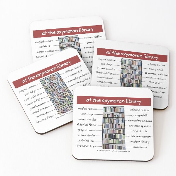Item preview, at the oxymoron libray designed and sold by WrongHands.
