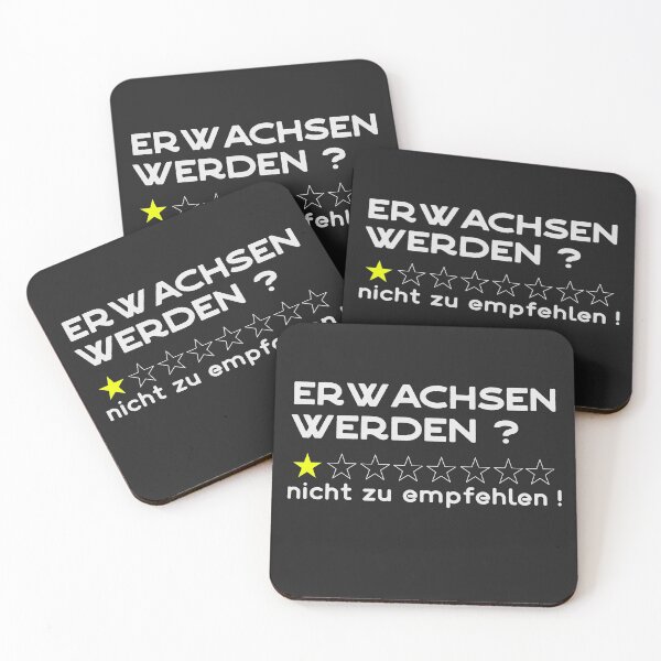 Artikelvorschau, Erwachesen werden - nicht zu empfehlen entworfen und verkauft von VitoTDesign.