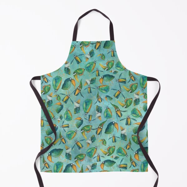 Item preview, Cute Funny Watercolor Hornbill -Toucan Birds designed and sold by MyColorfulDream.