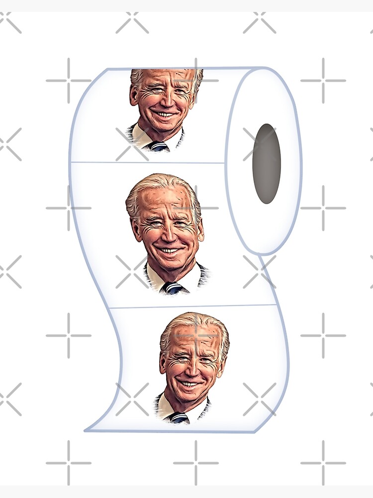 Home Supplies Joe Biden Printed Rolling Paper Funny Toilet Paper