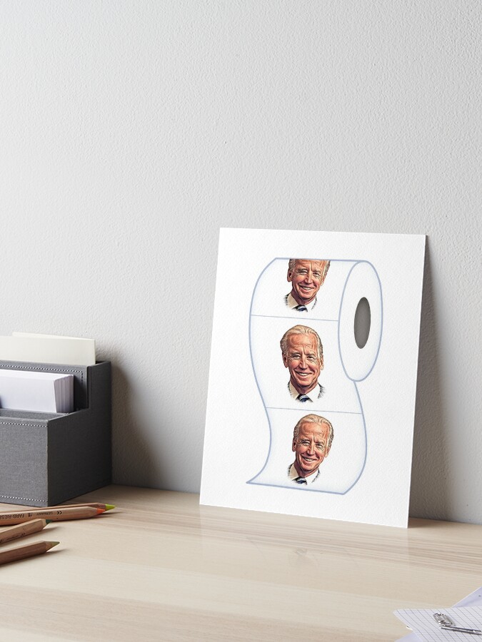 Home Supplies Joe Biden Printed Rolling Paper Funny Toilet Paper