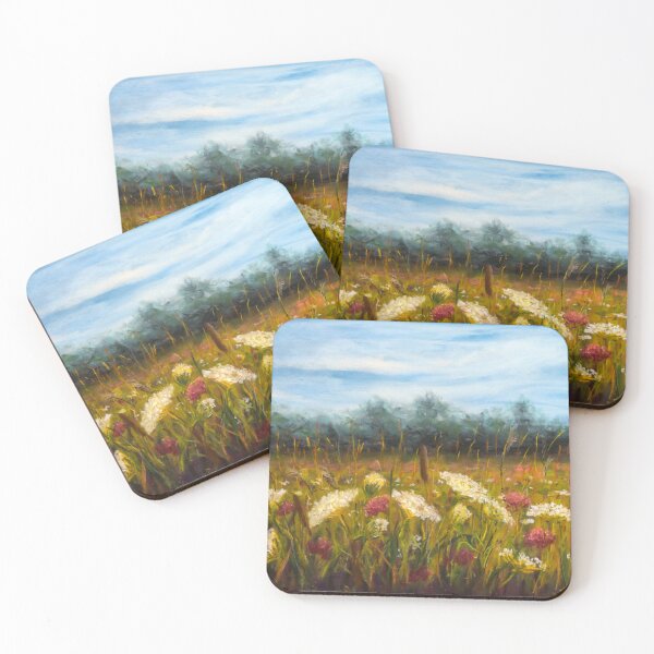 Item preview, Wildflower meadow designed and sold by Red Witch Art.