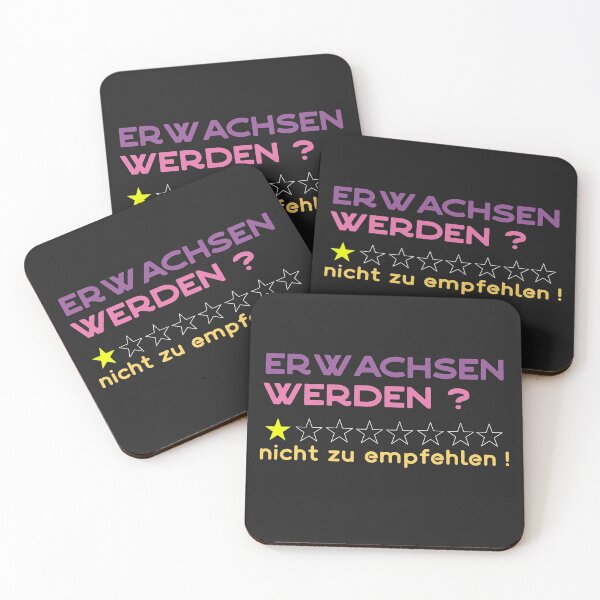 Artikelvorschau, Erwachesen werden - nicht zu empfehlen entworfen und verkauft von VitoTDesign.