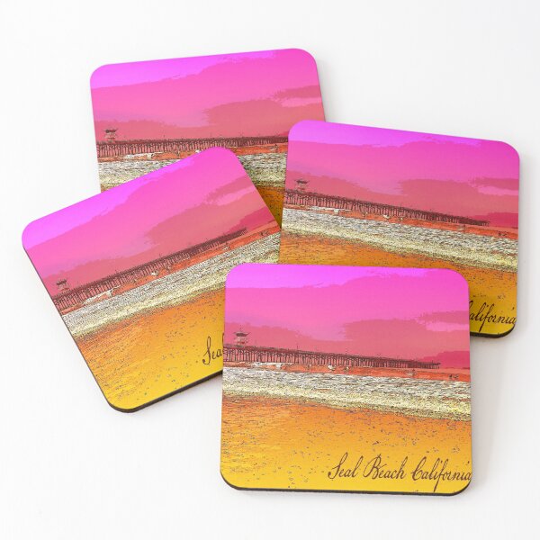 Item preview, Sunset At The Beach, Seal Beach California designed and sold by OliviaGbyKyro.