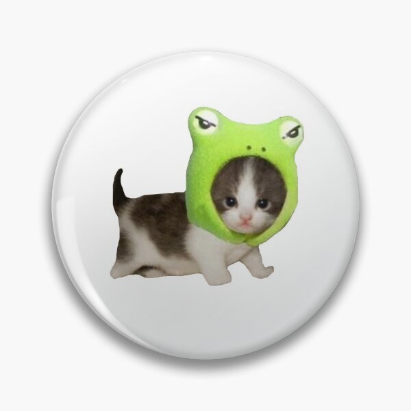 Item preview, little baby frog cat kitten  designed and sold by nebulapetal.