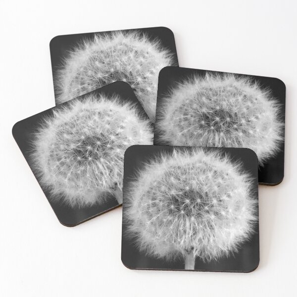 Item preview, Black and White Dandelion Close-Up  designed and sold by Sam Morrison.