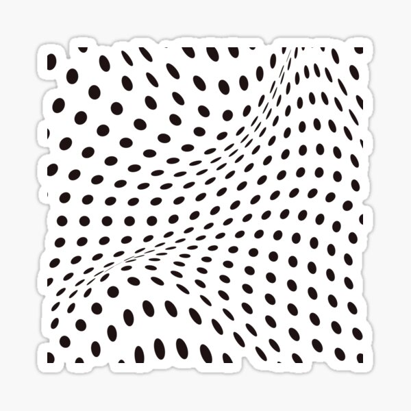 3d Abstract Sticker For Sale By Ricoshow Redbubble