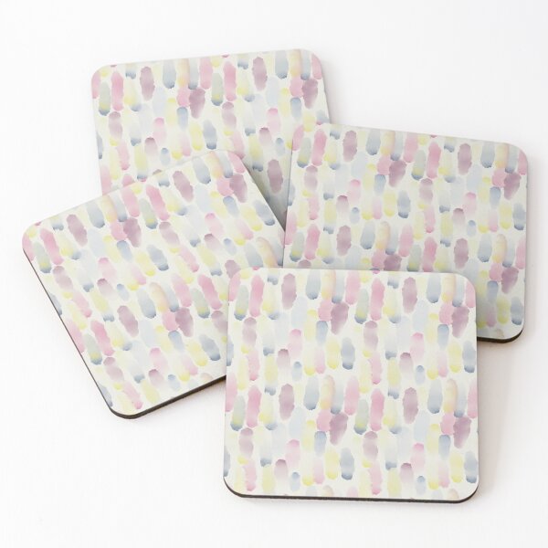 Artikelvorschau, Chic Primitive Modern Style Bunte Aquarell Striche Muster entworfen und verkauft von wenjunior.