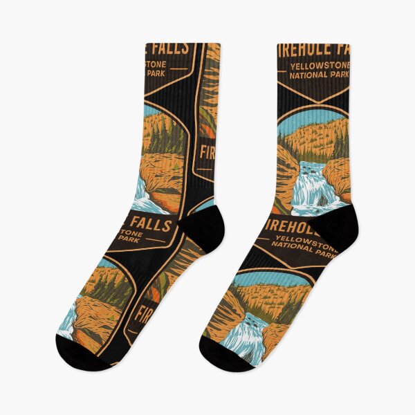 Item preview, Firehole Falls Yellowstone National Park designed and sold by JordanHolmes.