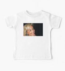 Blond Woman Smiling Baby Tee