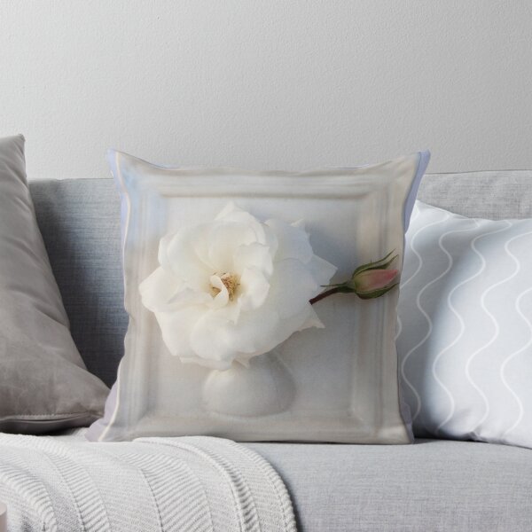 Item preview, White Rose with bud designed and sold by DPalmer.