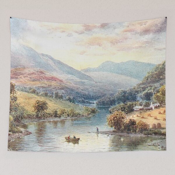 Item preview, Vintage Illustration of Strathtay, Aberfeldy designed and sold by yourscotland.