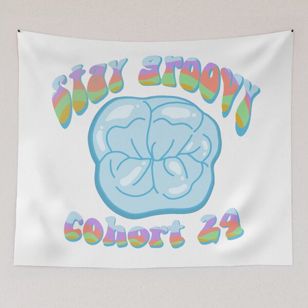 Item preview, Stay Groovy Dental Hygiene designed and sold by kaylaroov.