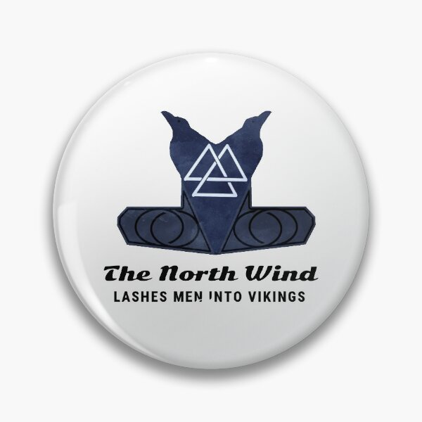 Item preview, Vikings Ravens - The North wind lashes men into vikings designed and sold by thunderox.