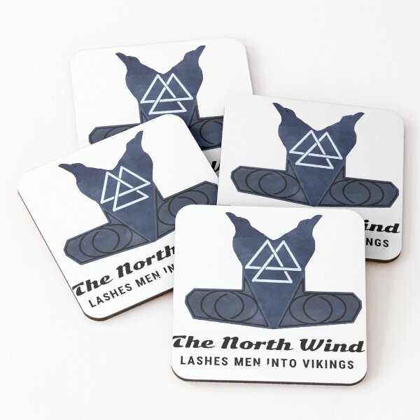 Item preview, Vikings Ravens - The North wind lashes men into vikings designed and sold by thunderox.