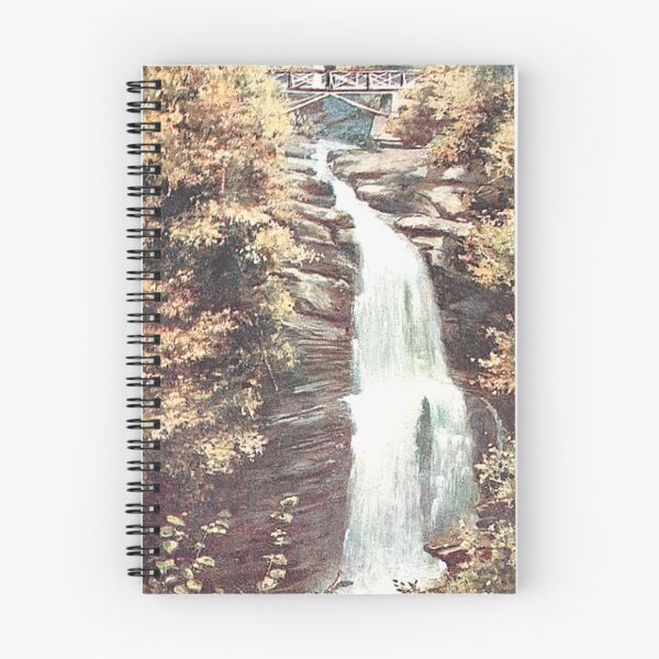 Item preview, Vintage Illustration of The Upper Falls of Moness, Aberfeldy designed and sold by yourscotland.